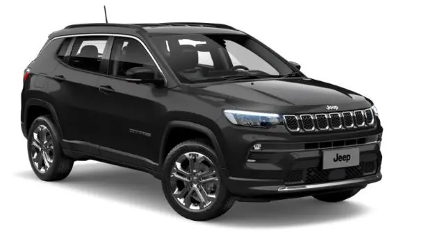 Carro por assinatura jeep compass longitude preto carbom